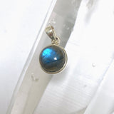 Labradorite Round Cabochon Pendant PPGJ1250