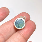 Labradorite Round Cabochon Pendant PPGJ1250