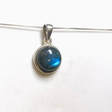 Labradorite Round Cabochon Pendant PPGJ1250