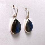 Labradorite Teardrop Cabochon Earrings PEGJ269