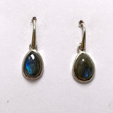 Labradorite Teardrop Cabochon Earrings PEGJ270