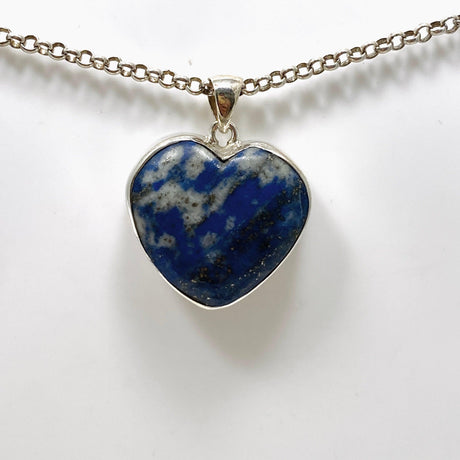 Lapis Lazuli Heart Pendant KPGJ3730 - Nature's Magick