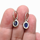 Lapis Lazuli Oval Cabochon Earrings PEGJ276