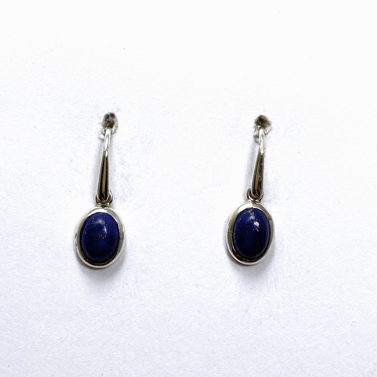 Lapis Lazuli Oval Cabochon Earrings PEGJ276