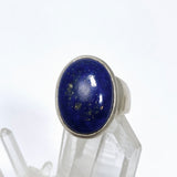 Lapis Lazuli Oval Cabochon Ring Size 6.5 PRGJ645