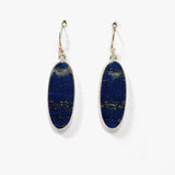 Lapis Lazuli Oval Earrings KEGJ1333 - Nature's Magick