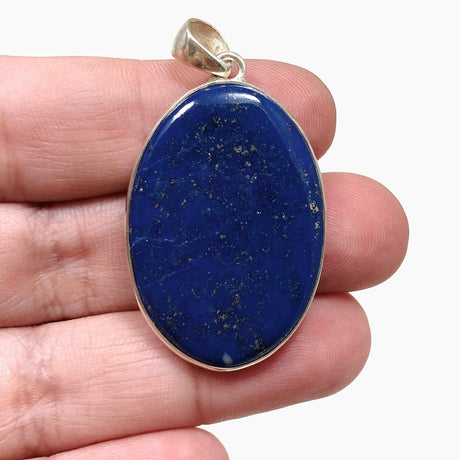 Lapis Lazuli Oval Pendant KPGJ3829 - Nature's Magick