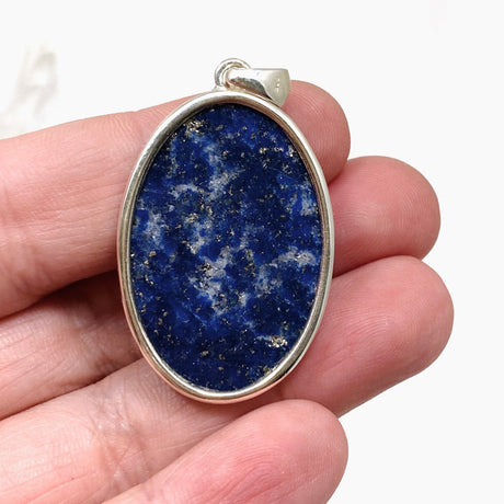 Lapis Lazuli Oval Pendant KPGJ3829 - Nature's Magick