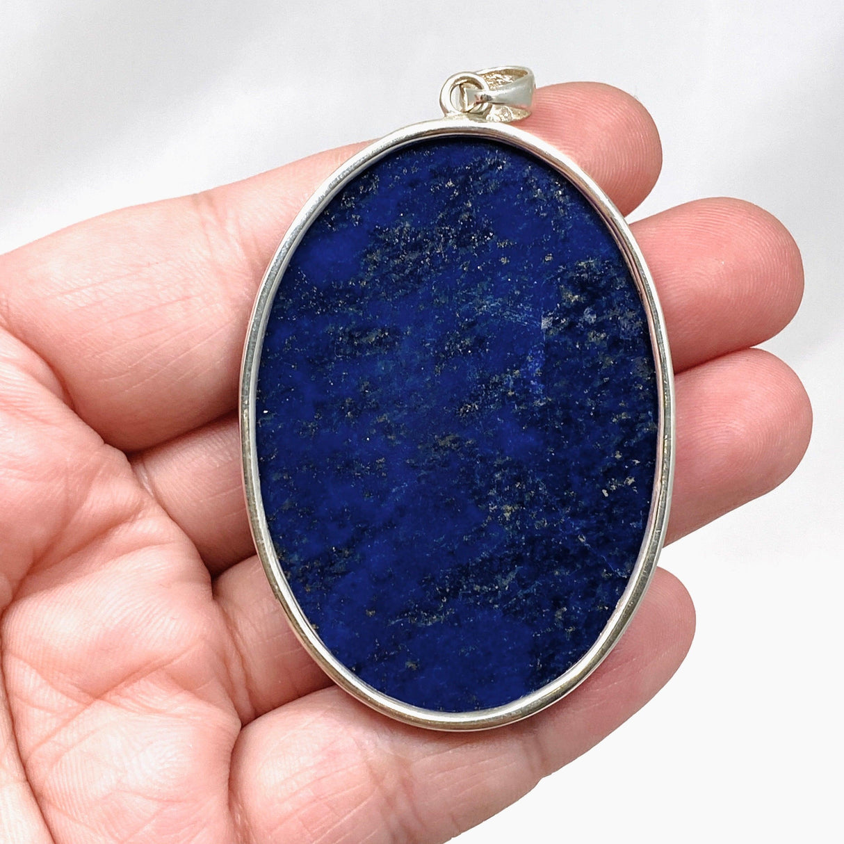 Lapis Lazuli Oval Pendant KPGJ3839 - Nature's Magick