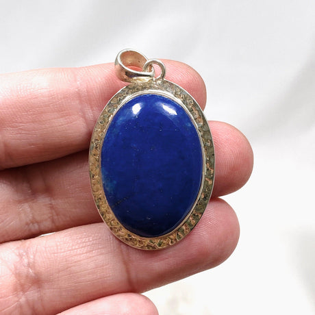 Lapis Lazuli Oval Pendant KPGJ3841 - Nature's Magick