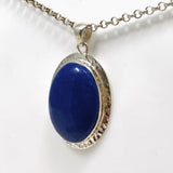 Lapis Lazuli Oval Pendant KPGJ3841 - Nature's Magick