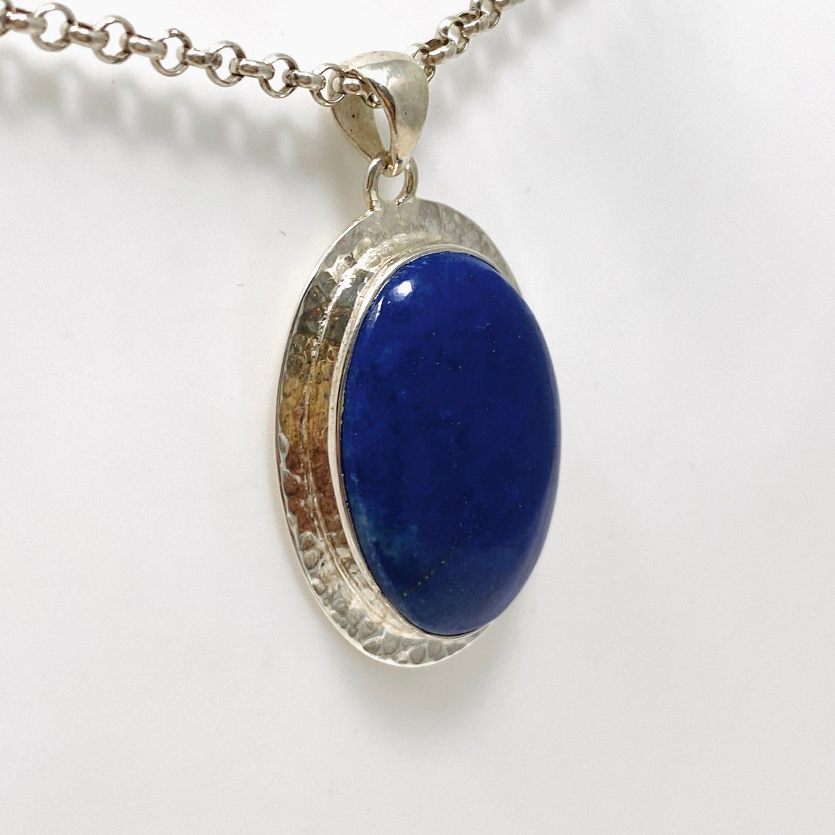 Lapis Lazuli Oval Pendant KPGJ3841 - Nature's Magick