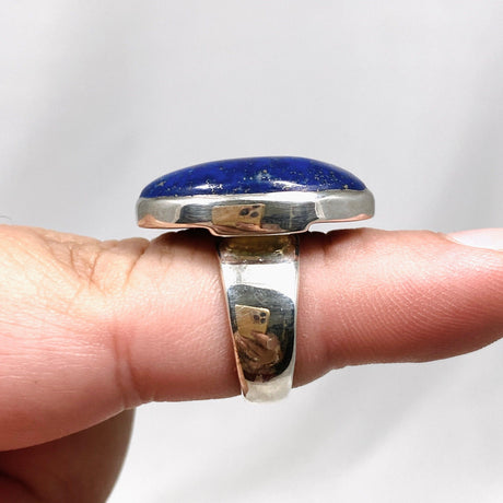 Lapis Lazuli Oval Ring Size 7 KRGJ2049 - Nature's Magick