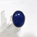 Lapis Lazuli Oval Ring Size 7 KRGJ2050 - Nature's Magick