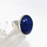 Lapis Lazuli Oval Ring Size 7 KRGJ2050 - Nature's Magick