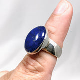Lapis Lazuli Oval Ring Size 7 KRGJ2050 - Nature's Magick