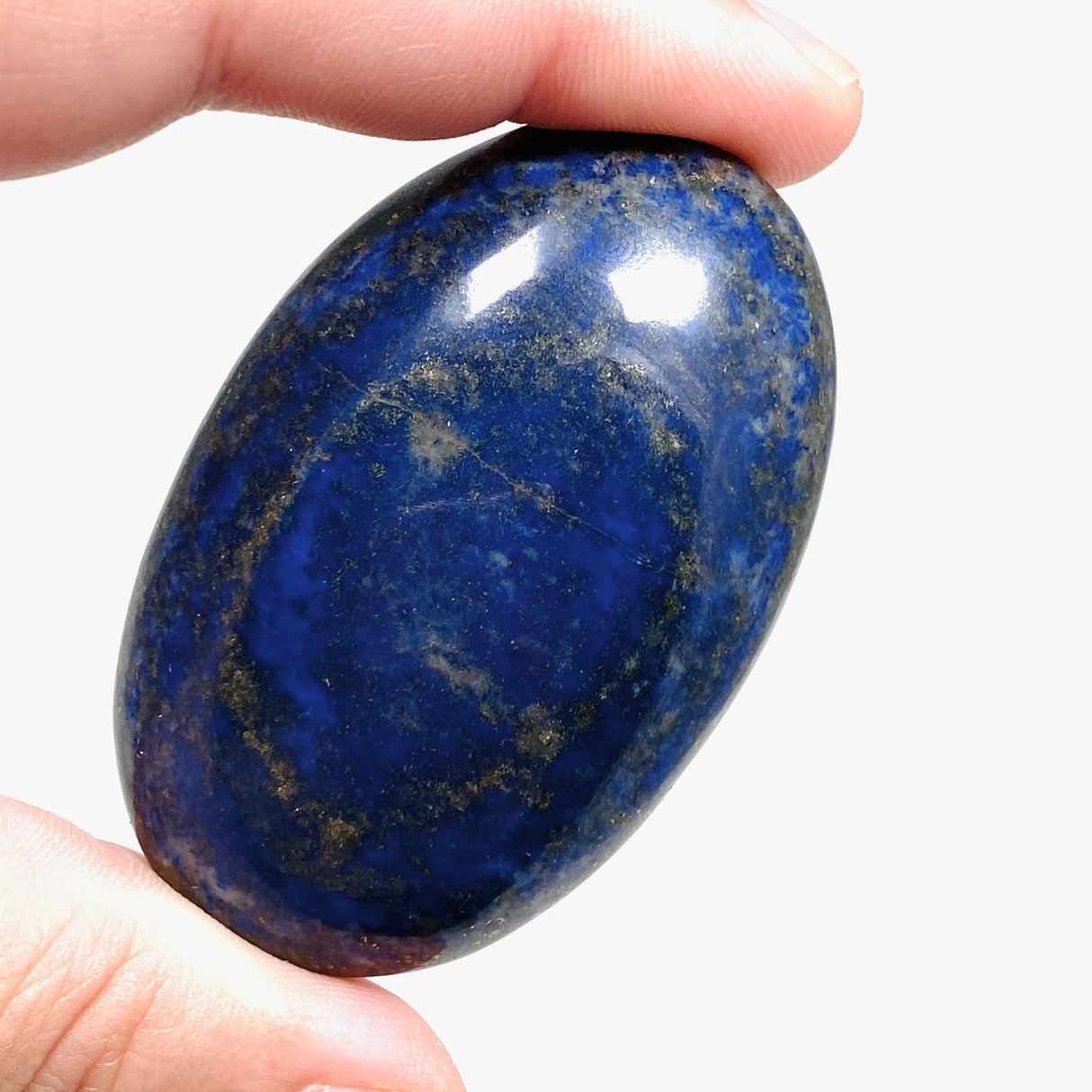 Lapis Lazuli Palmstone LLP-10 - Nature's Magick