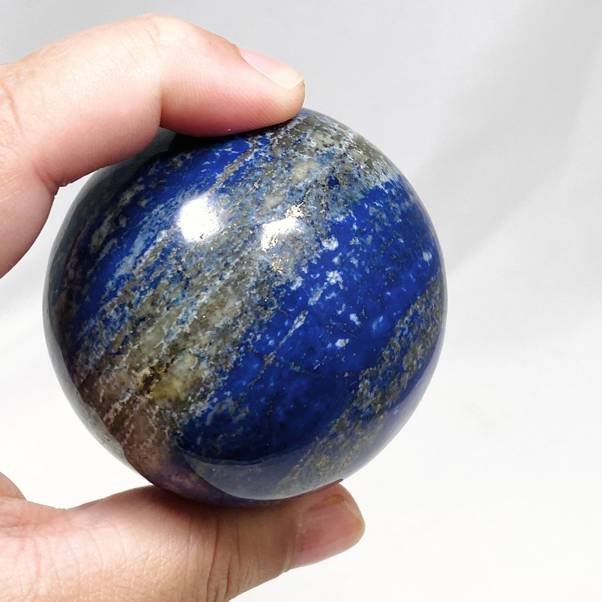 Lapis Lazuli Sphere LLS-02 - Nature's Magick