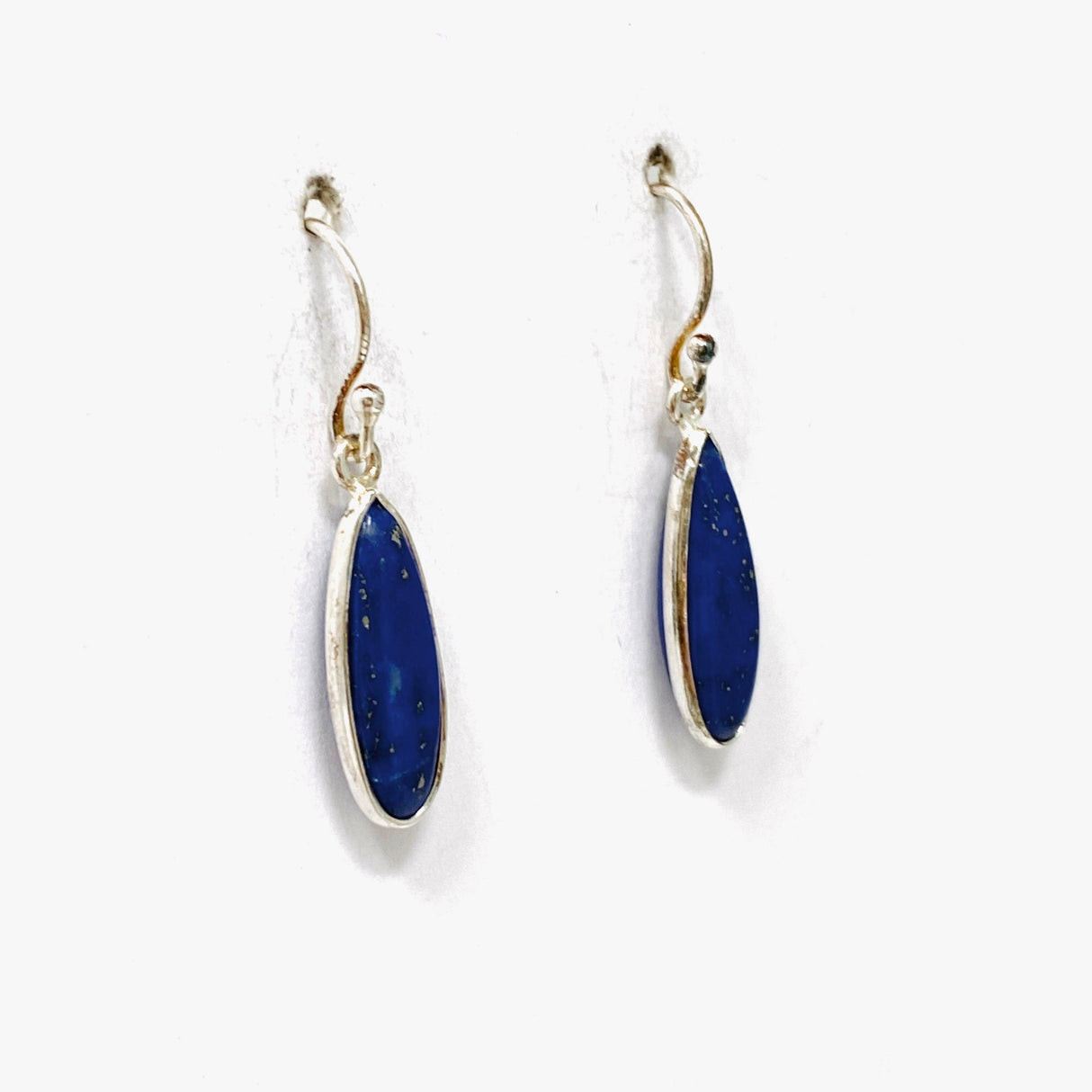 Lapis Lazuli Teardrop Earrings KEGJ1328 - Nature's Magick