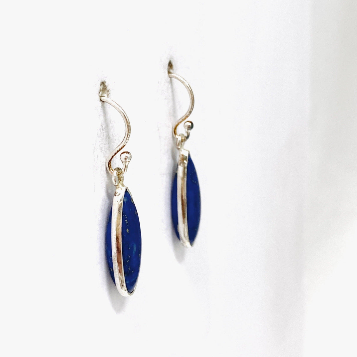 Lapis Lazuli Teardrop Earrings KEGJ1328 - Nature's Magick