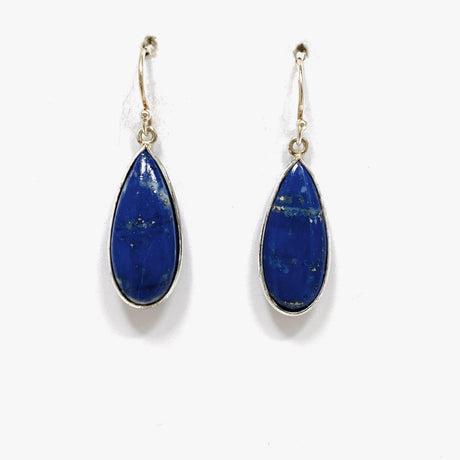 Lapis Lazuli Teardrop Earrings KEGJ1329 - Nature's Magick