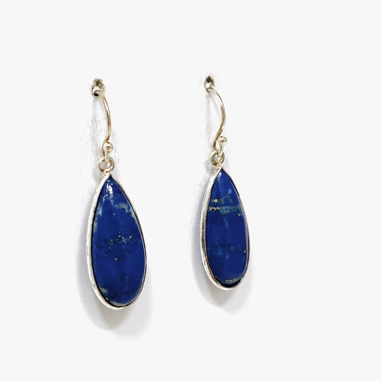 Lapis Lazuli Teardrop Earrings KEGJ1329 - Nature's Magick