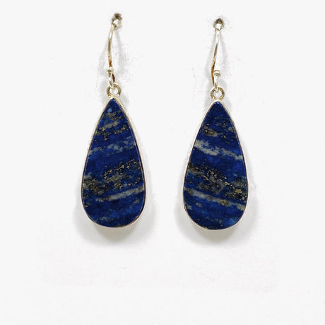 Lapis Lazuli Teardrop Earrings KEGJ1331 - Nature's Magick