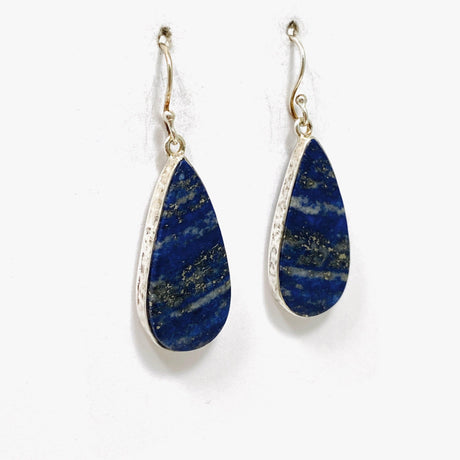 Lapis Lazuli Teardrop Earrings KEGJ1331 - Nature's Magick