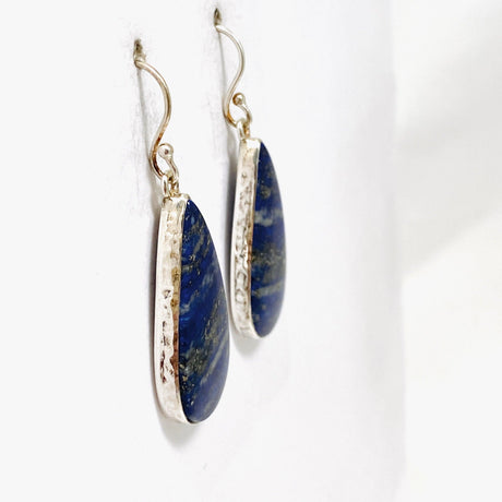 Lapis Lazuli Teardrop Earrings KEGJ1331 - Nature's Magick