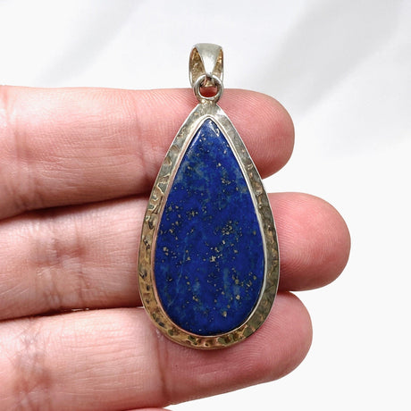 Lapis Lazuli Teardrop Pendant KPGJ2857 - Nature's Magick