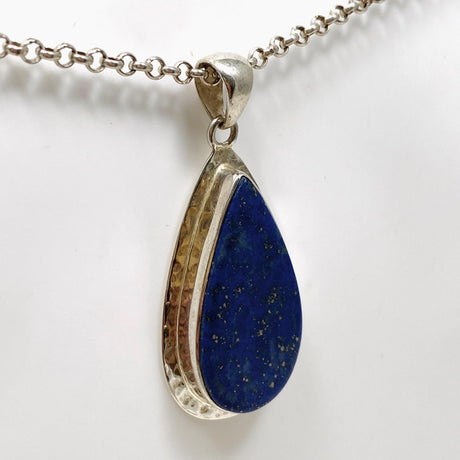 Lapis Lazuli Teardrop Pendant KPGJ2857 - Nature's Magick