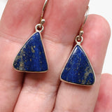 Lapis Lazuli Triangular Earrings KEGJ1334 - Nature's Magick