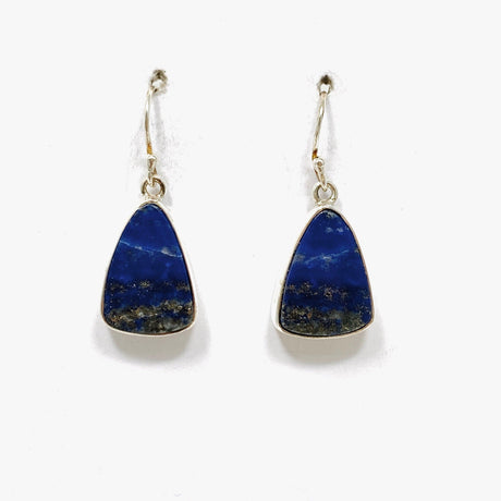 Lapis Lazuli Triangular Earrings KEGJ1335 - Nature's Magick