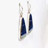 Lapis Lazuli Triangular Earrings KEGJ1336 - Nature's Magick