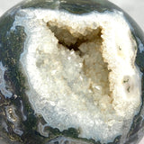 Large Moss Agate Sphere MOSB-01 - Nature's Magick