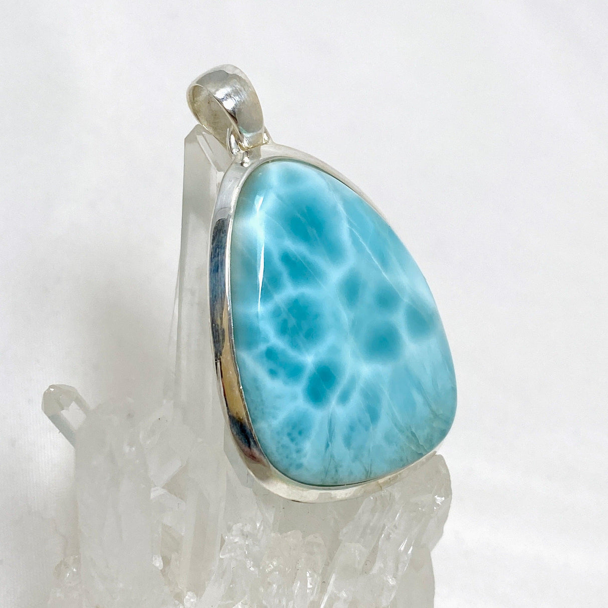 Larimar Freeform Pendant THP-05 - Nature's Magick