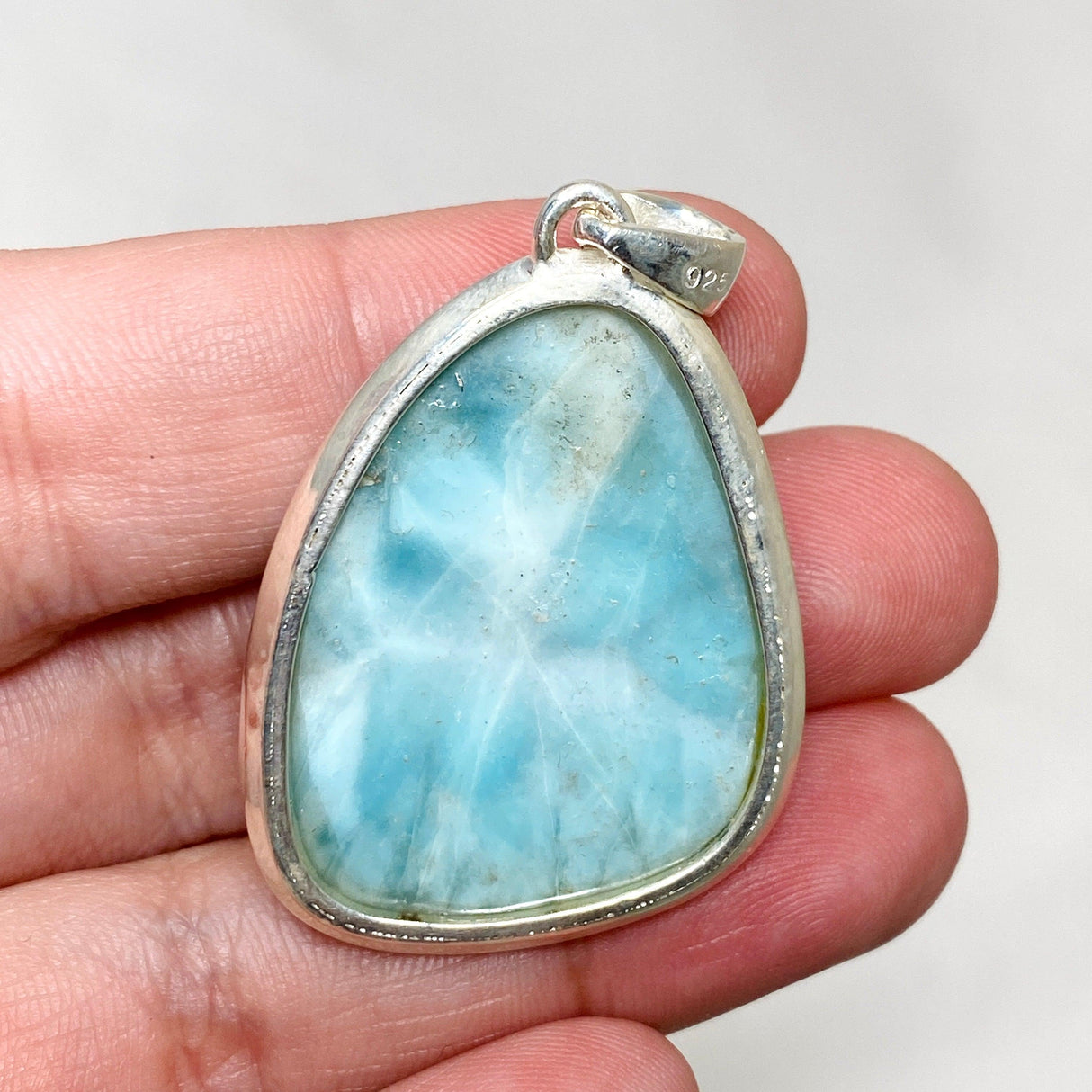 Larimar Freeform Pendant THP-05 - Nature's Magick