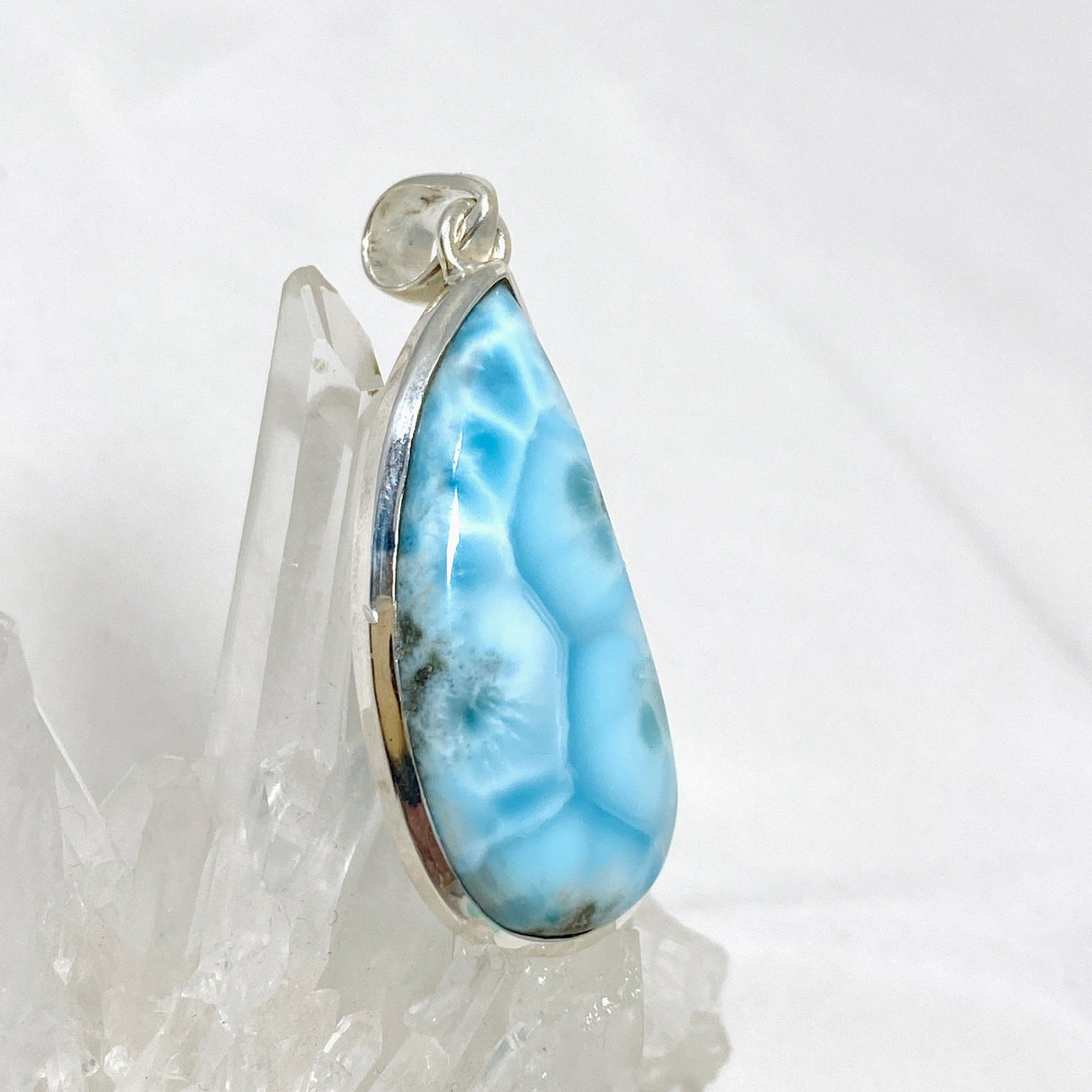 Larimar Freeform Pendant THP-06 - Nature's Magick