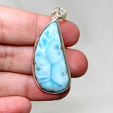 Larimar Freeform Pendant THP-06 - Nature's Magick