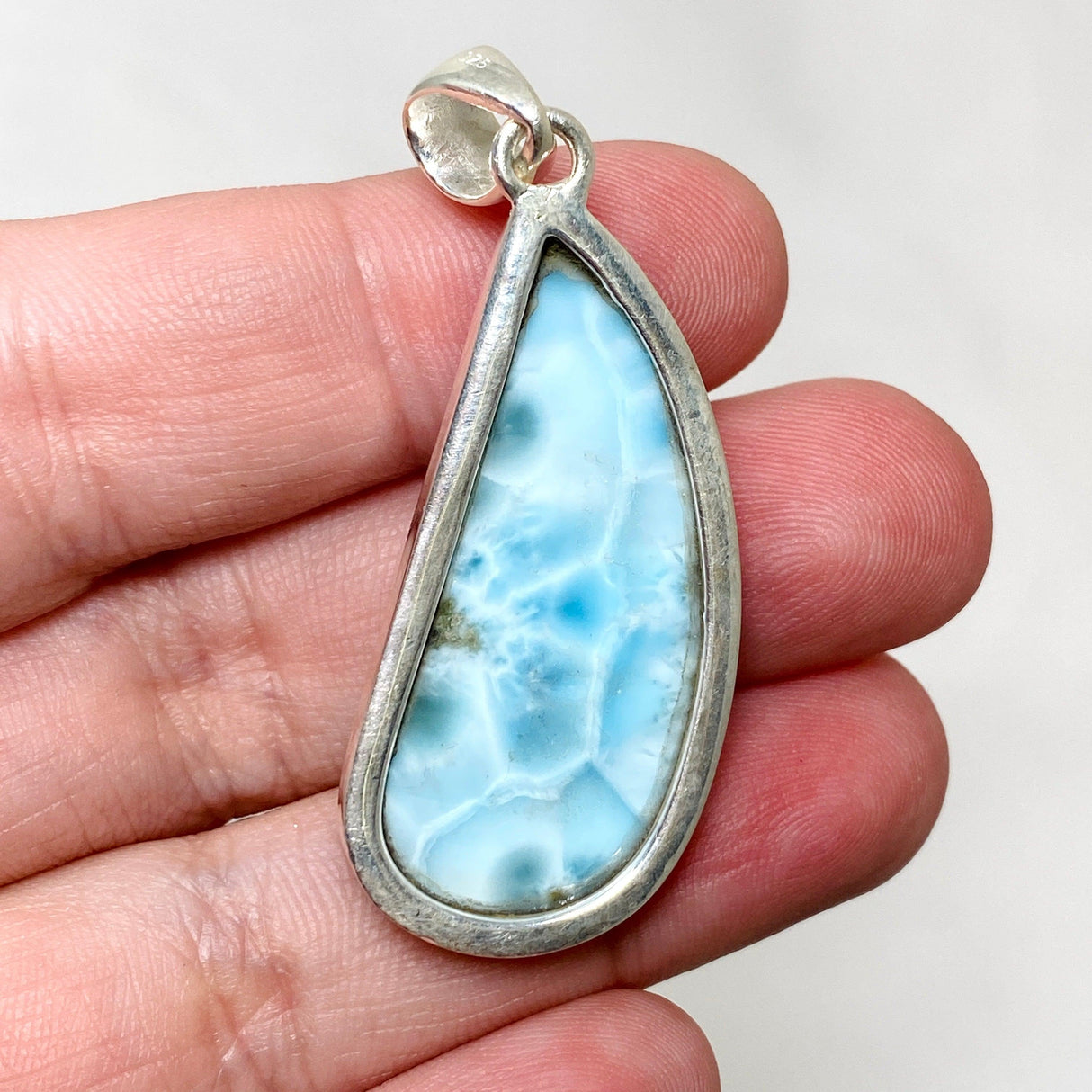 Larimar Freeform Pendant THP-06 - Nature's Magick