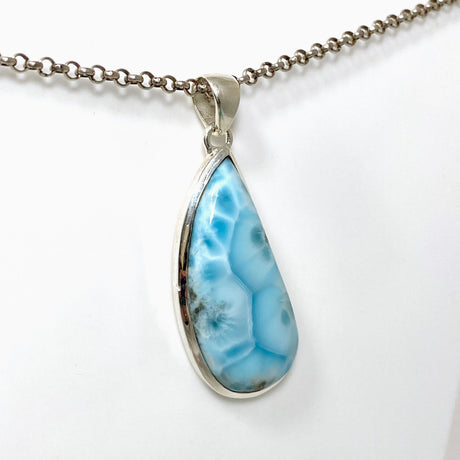 Larimar Freeform Pendant THP-06 - Nature's Magick