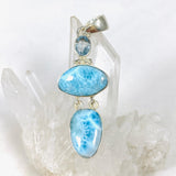 Larimar Multi Stone Pendant KPGJ4171 - Nature's Magick