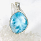 Larimar Oval Pendant KPGJ4168 - Nature's Magick