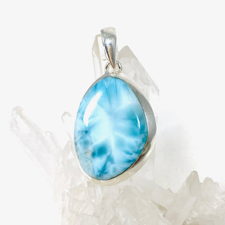 Larimar Oval Pendant KPGJ4168 - Nature's Magick