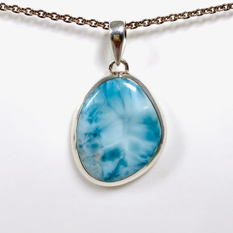 Larimar Oval Pendant KPGJ4168 - Nature's Magick