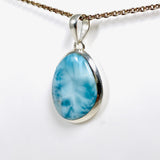 Larimar Oval Pendant KPGJ4168 - Nature's Magick