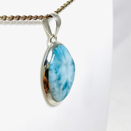 Larimar Oval Pendant KPGJ4168 - Nature's Magick