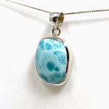 Larimar Rectangular Cabochon Pendant CP500-LAR