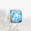 Larimar Square Ring Size 10 KRGJ3090 - Nature's Magick