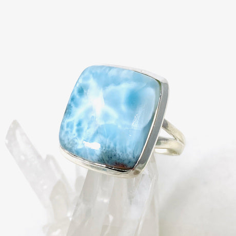 Larimar Square Ring Size 10 KRGJ3090 - Nature's Magick